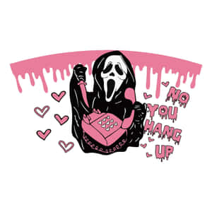 Pink Scream Love Call Wallpaper