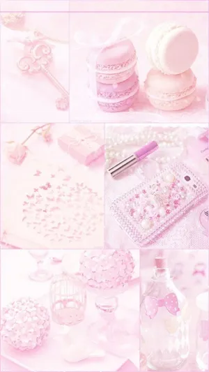 Pink - Shabby Chic - Shabby Chic - Pink - Shabby Chic - Pink - S Wallpaper