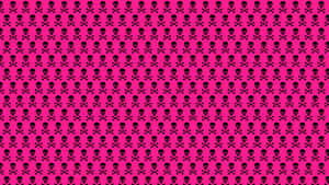 Pink Skull - A Uniquely Unique Symbol Wallpaper