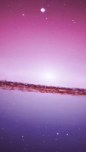 Pink Sky Ios 6 Wallpaper
