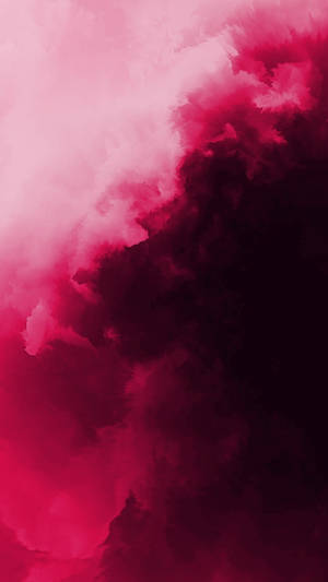 Pink Smoke Iphone 7 Original Wallpaper