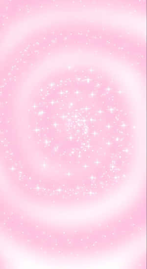 Pink Sparkle Swirl Background Wallpaper
