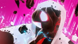 Pink Spider Man Art Wallpaper
