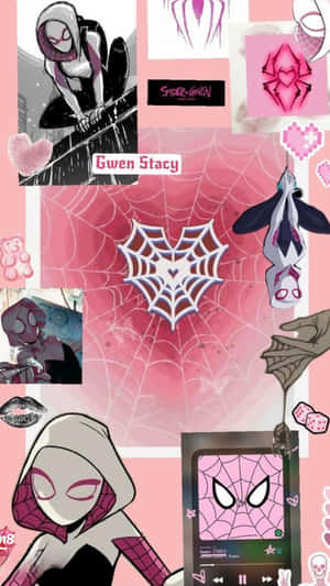 Pink Spider Man Gwen Stacy Wallpaper