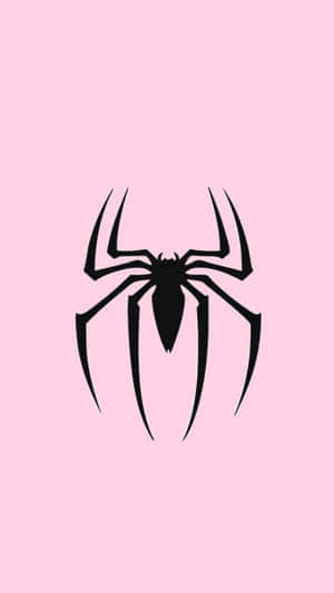 Pink Spider Man Logo Wallpaper