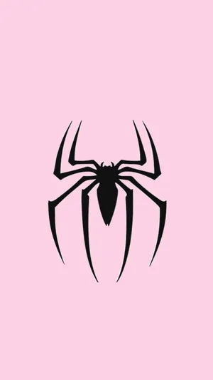 Pink Spider Man Logo Wallpaper