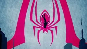 Pink Spider Man Logo Wallpaper
