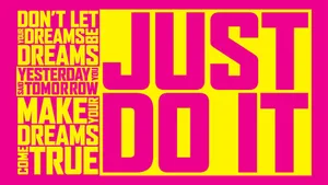 Pink Sports Glove Seizes The Day Wallpaper