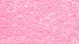 Pink Sprinkles Texture Background Wallpaper