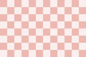 Pink White Checkerboard Pattern Wallpaper