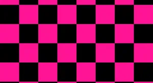 Pinkand Black Checkerboard Pattern Wallpaper