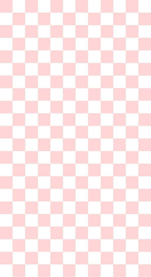 Pinkand White Checkered Pattern Wallpaper