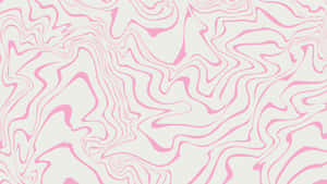 Pinkand White Marble Pattern Wallpaper