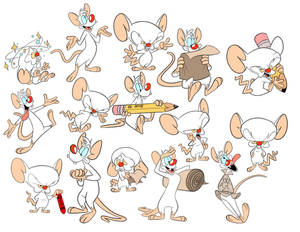 Pinky And The Brain Cute Cartoon Wallpaper