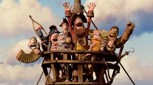 Pirates Celebrating From The Pirates Band Of Misfits Wallpaper