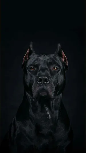 Pitch Black Cane Corso Wallpaper