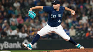 Pitcher In Action Seattle40 Wallpaper