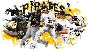 Pittsburgh Pirates Color Splash Wallpaper