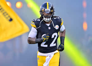 Pittsburgh Steelers Running Back Action Wallpaper