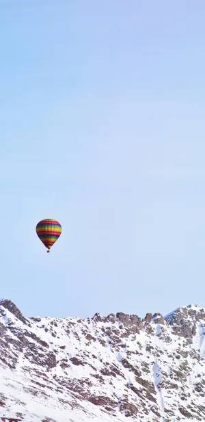 Pixel 3xl Hot Air Balloon Shot Wallpaper