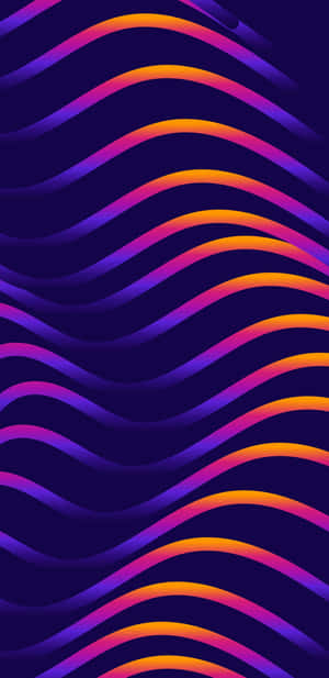 Pixel 3xl Vibrant Wave Wallpaper Wallpaper