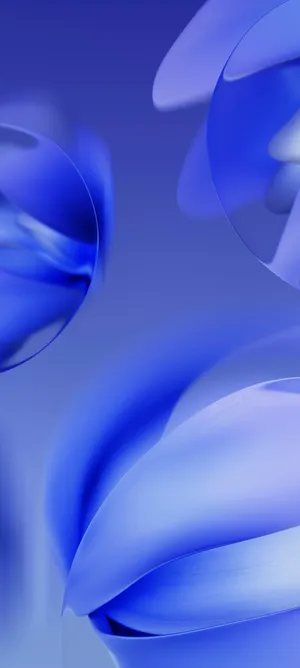 Pixel 9a Blue Abstract Wallpaper Wallpaper