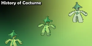 Pixel Art Of Cacturne Wallpaper