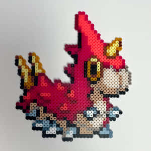 Pixel Image Of Wurmple Wallpaper