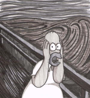 Pixelated Abstraction Of Dadaism Wallpaper