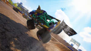 Pizza Monster Truck In Game Wallpaper