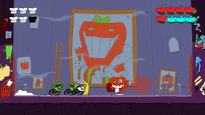 Pizza Tower Character Chase Wallpaper