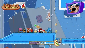 Pizza_ Tower_ Level_ Action Wallpaper