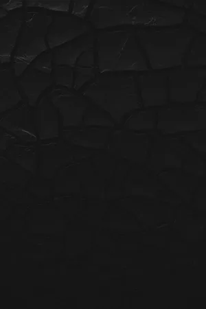 Plain Black With Cracked Surface Wallpaper