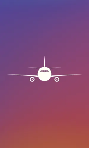 Plane Minimalist Iphone Wallpaper