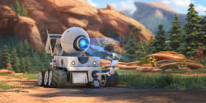 Planet 51 Robot Rover Wallpaper