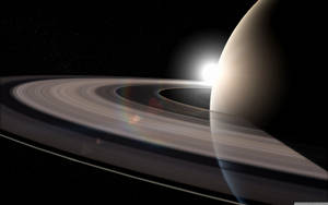 Planet Saturn Rings Wallpaper