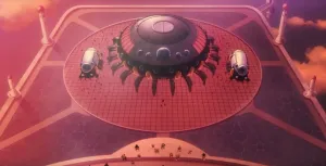 Planet Vegeta Saiyan Spaceport Wallpaper