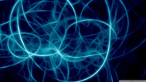 Plasma Wave In Green Wallpaper