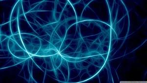 Plasma Wave In Green Wallpaper