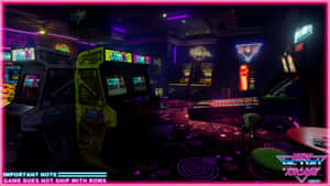 Play Classic 80s Video Games At The Arcade! Wallpaper