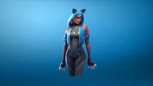 Play Lynx, The Sassy And Smart Fortnite Character Wallpaper