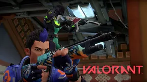 Play Yoru, The In-game Magician In Valorant Wallpaper