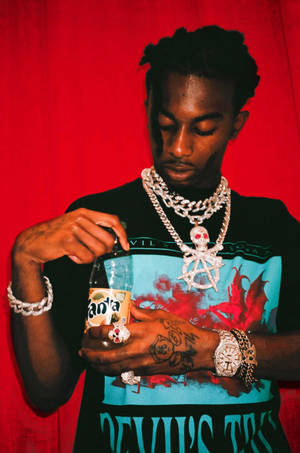 Playboi Carti Pfp Drinks Fanta Wallpaper