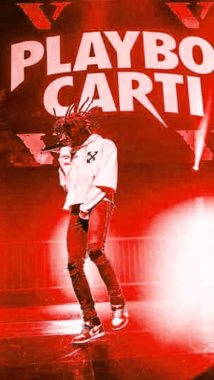 Playboi Carti Standing Iphone Wallpaper