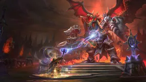 Players Plan Their Victory In A Thrilling Strategy Game Wallpaper