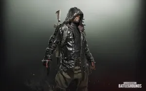 Playerunknown's Battlegrounds Armed Man In Hoodie Wallpaper