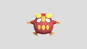 Playful Darumaka, Pokemon's Furry Fire-type Wallpaper