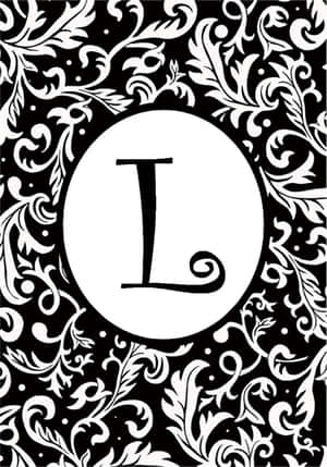 Playful Letter L Initial Wallpaper