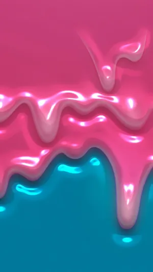 Playful Vibes In A 3d Girly World Wallpaper