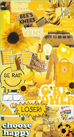 Playful Yet Powerful, Yellow Baddie Is A Superhero With The Power Of The Sun. Wallpaper